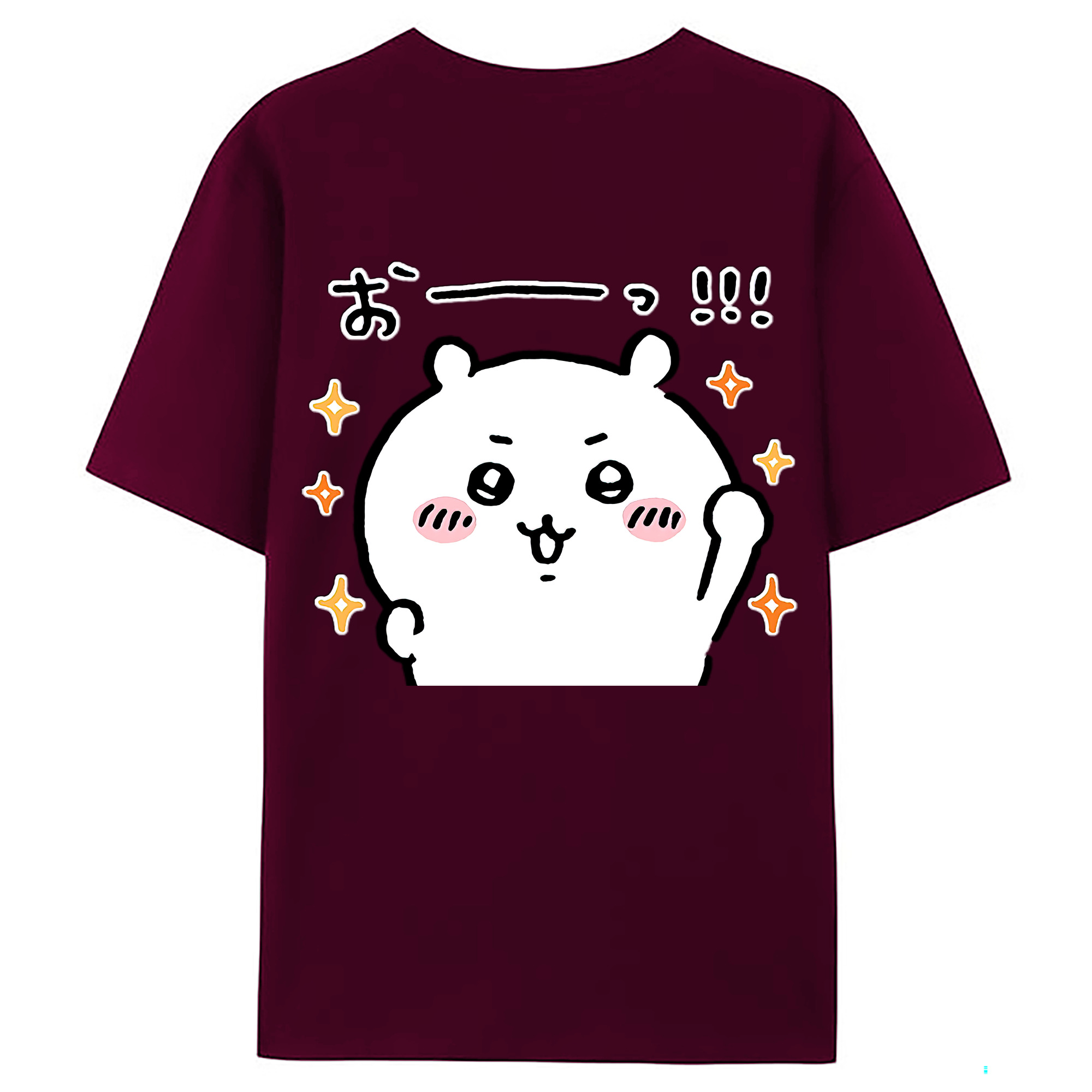 （画像用） ちいかわ ちいかわ Chii-kawa chiikawa レディース半袖Tシャツ(バックプリント)